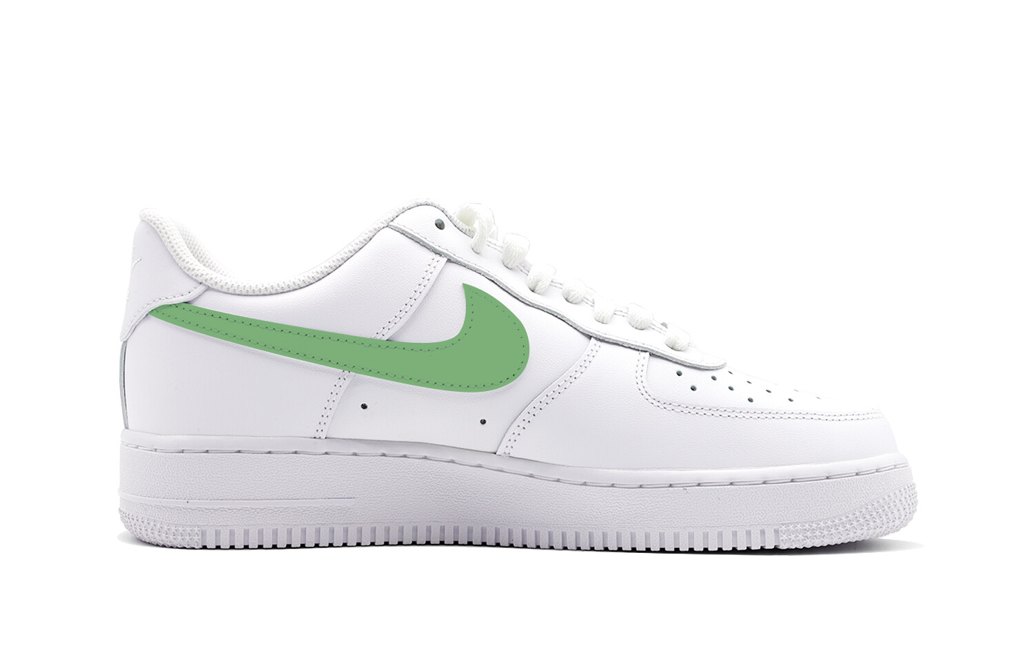 

Мужские кроссовки для скейтбординга Nike Air Force 1, White/Green