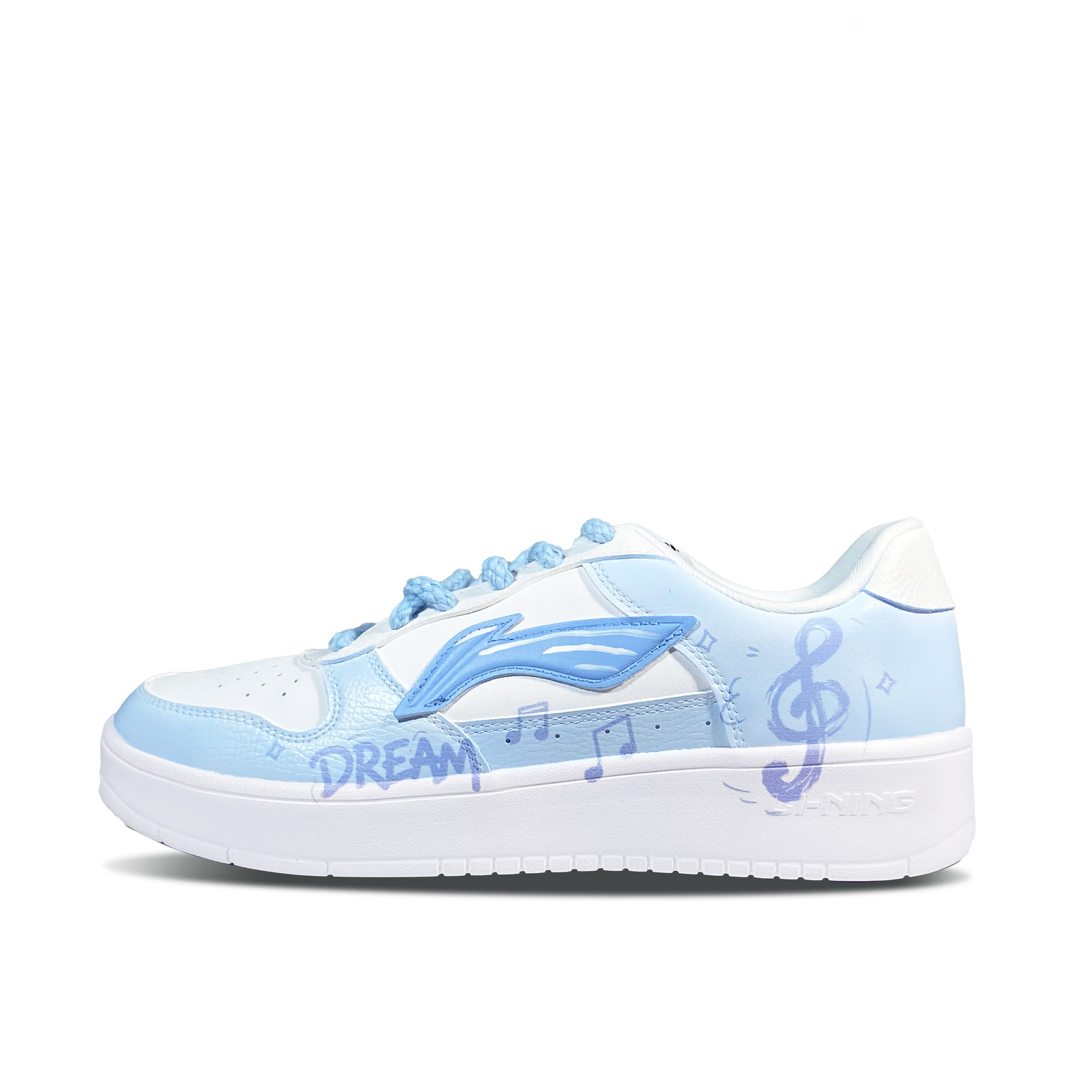 

Низкие скейтерские кроссовки мужские LINING, Musical Note Dream