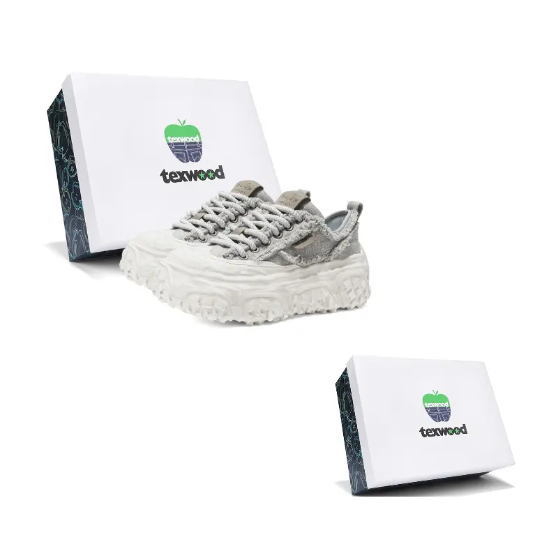 

TEXWOOD Серые мужские кеды на низком ходу, цвет Gray