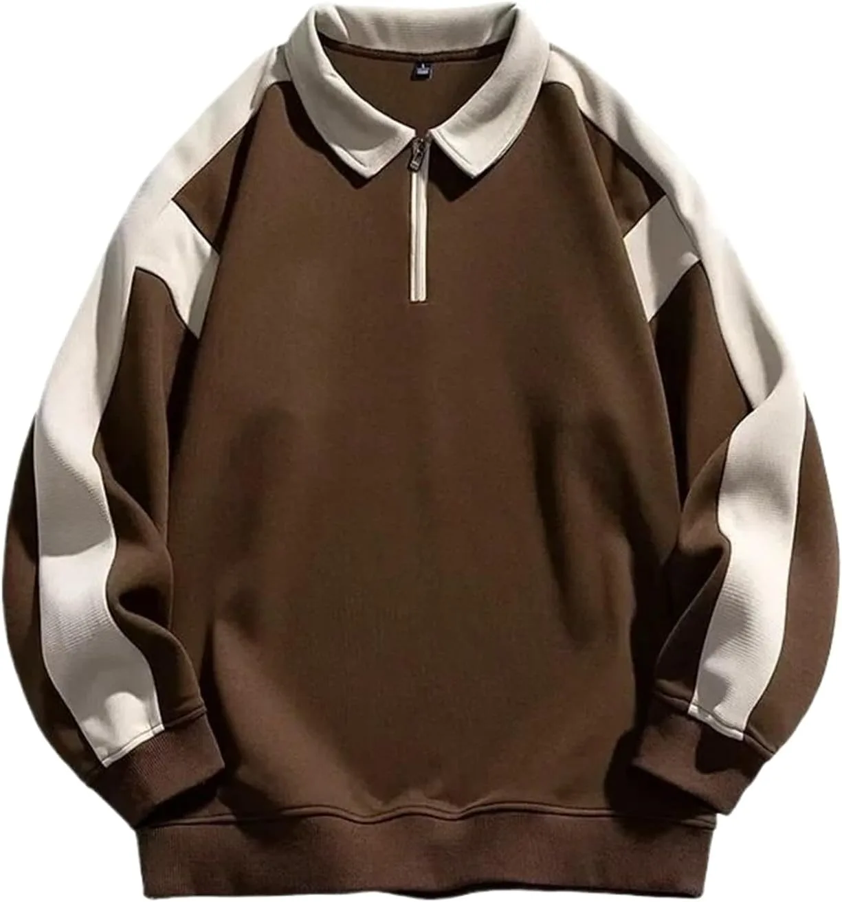 

Мужская осенняя толстовка с отложным воротником и принтом в стиле Harajuku WHSZEDZB