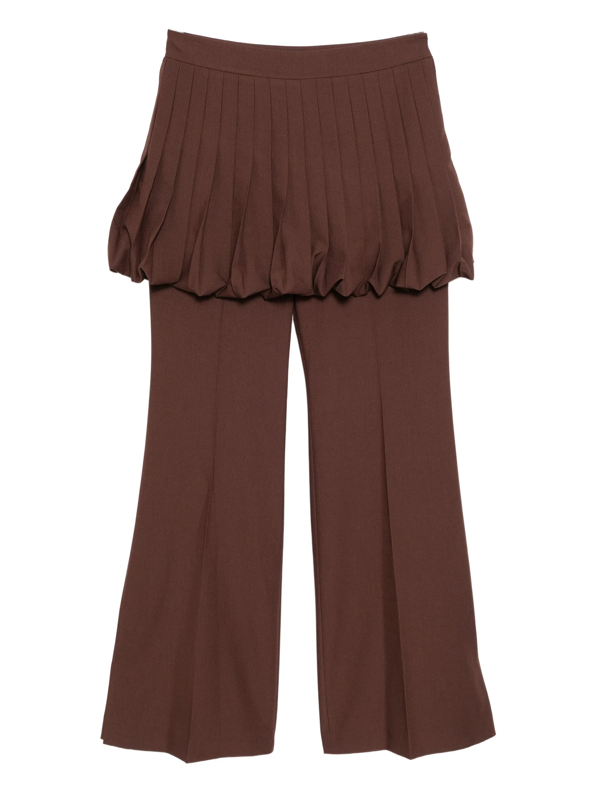 

Брюки-юбка со складками Ych, коричневый