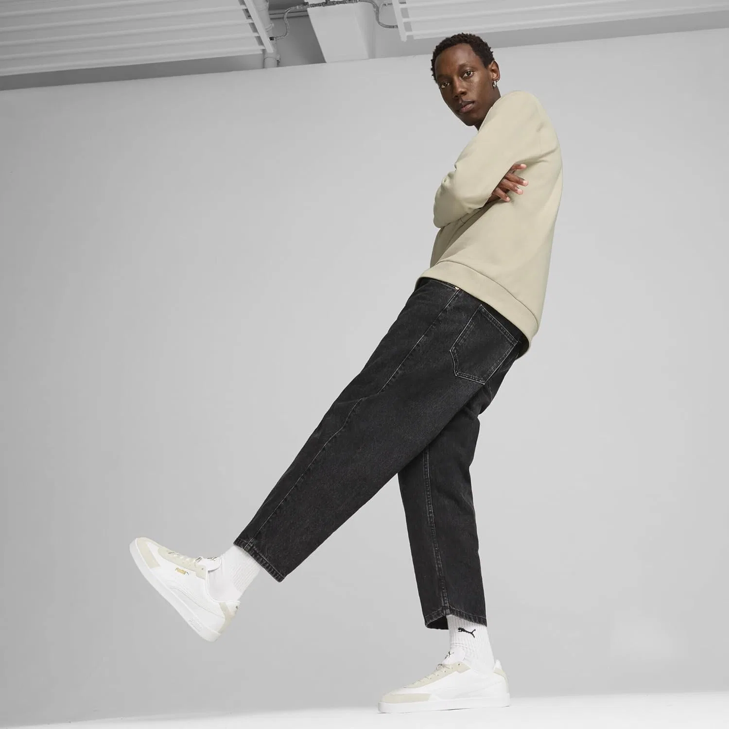 Кроссовки PUMA Unisex Club II Era, White Vapor Gray — фото 2