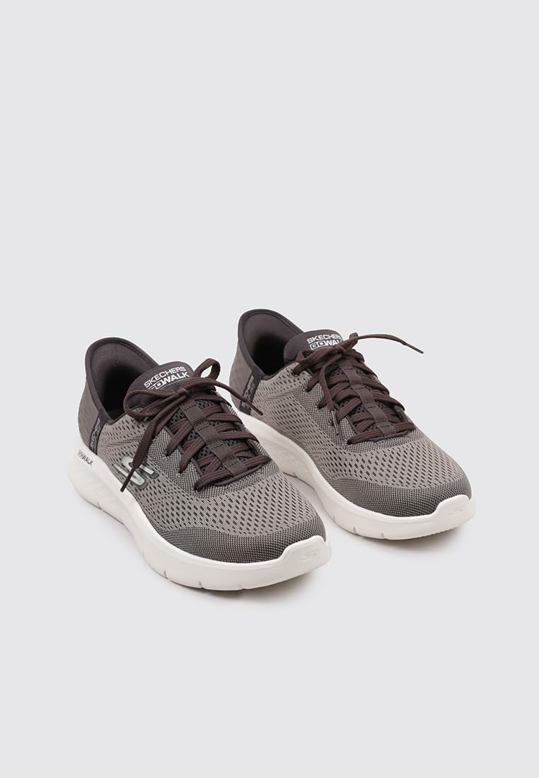 Мужские кроссовки Skechers Go Walk Flex - Новый мир, коричневый — фото 2