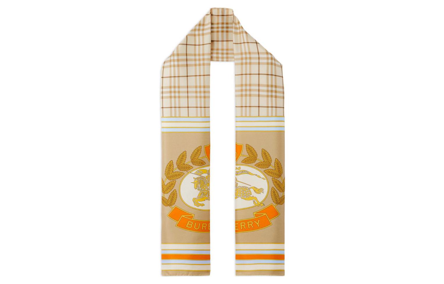 

Burberry Шёлковый шарф Women's Yellow, Yellow