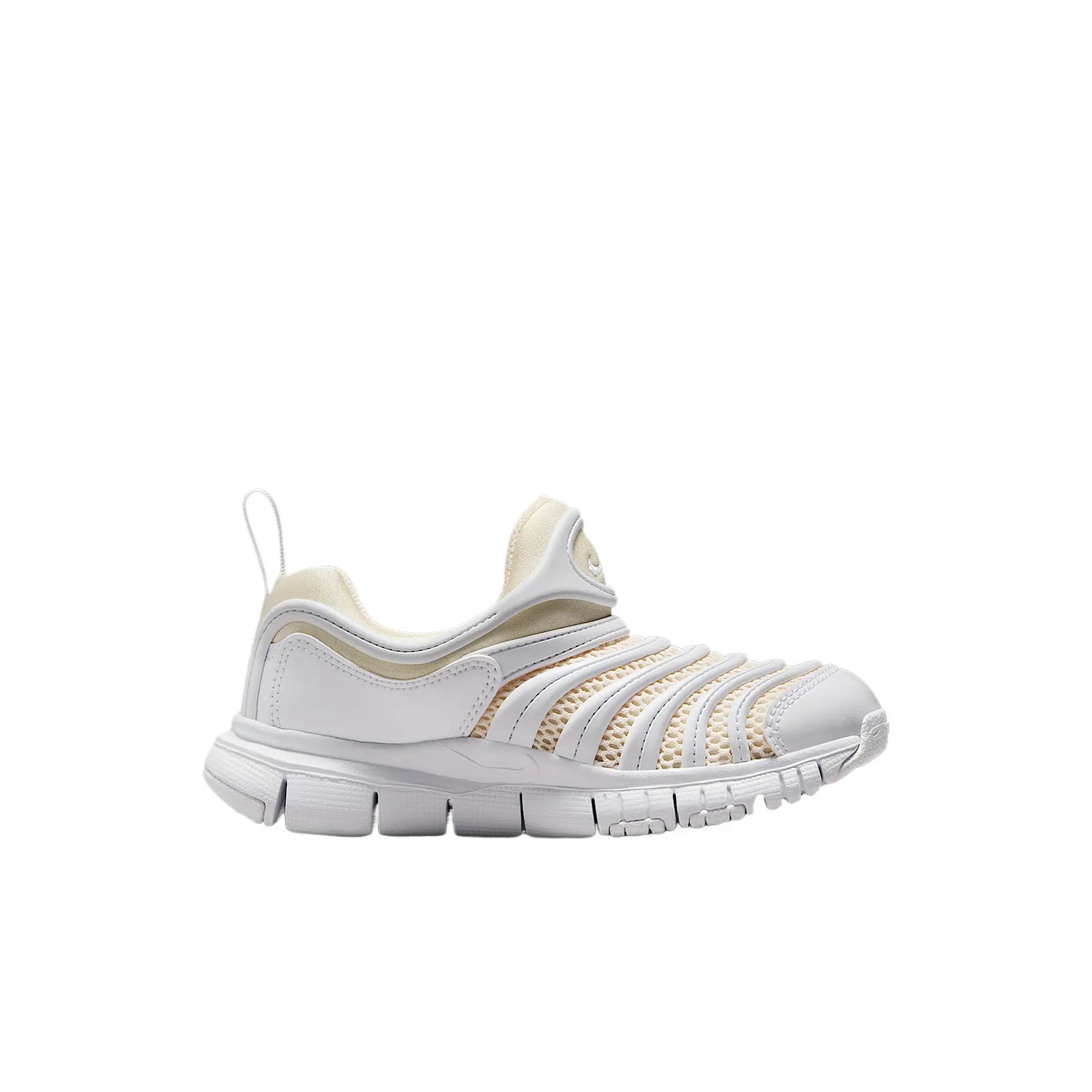 Nike Беспроводные низкие кеды Dynamo Free Casual White Guava Ice детские — фото 2