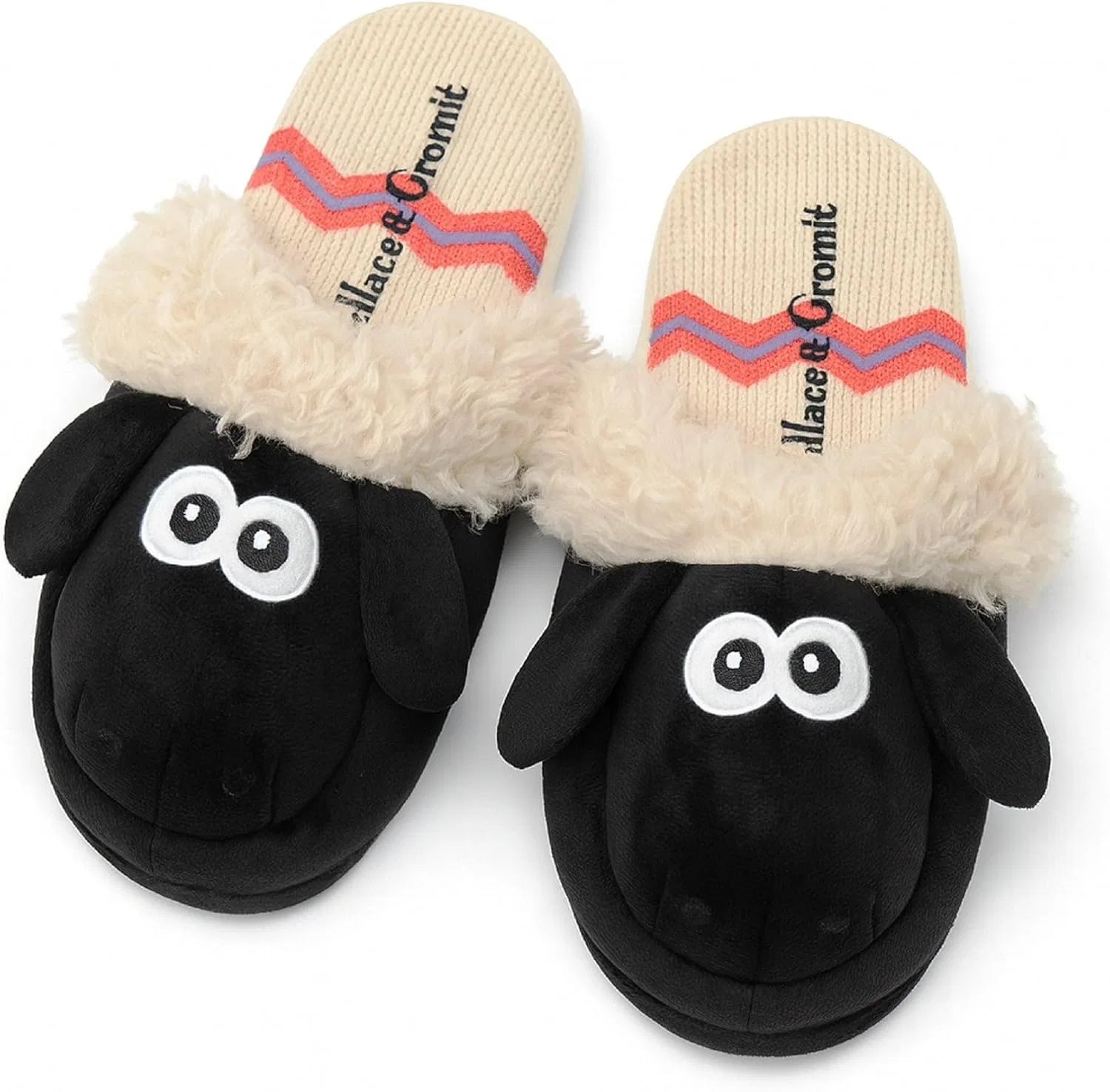 Тапочки Coddies Shaun the Sheep - мягкие тапочки из пеноматериала с эффектом памяти и жесткой подошвой - уютные тапочки для мужчин, женщин и подростков - официальные подарки Shaun the Sheep