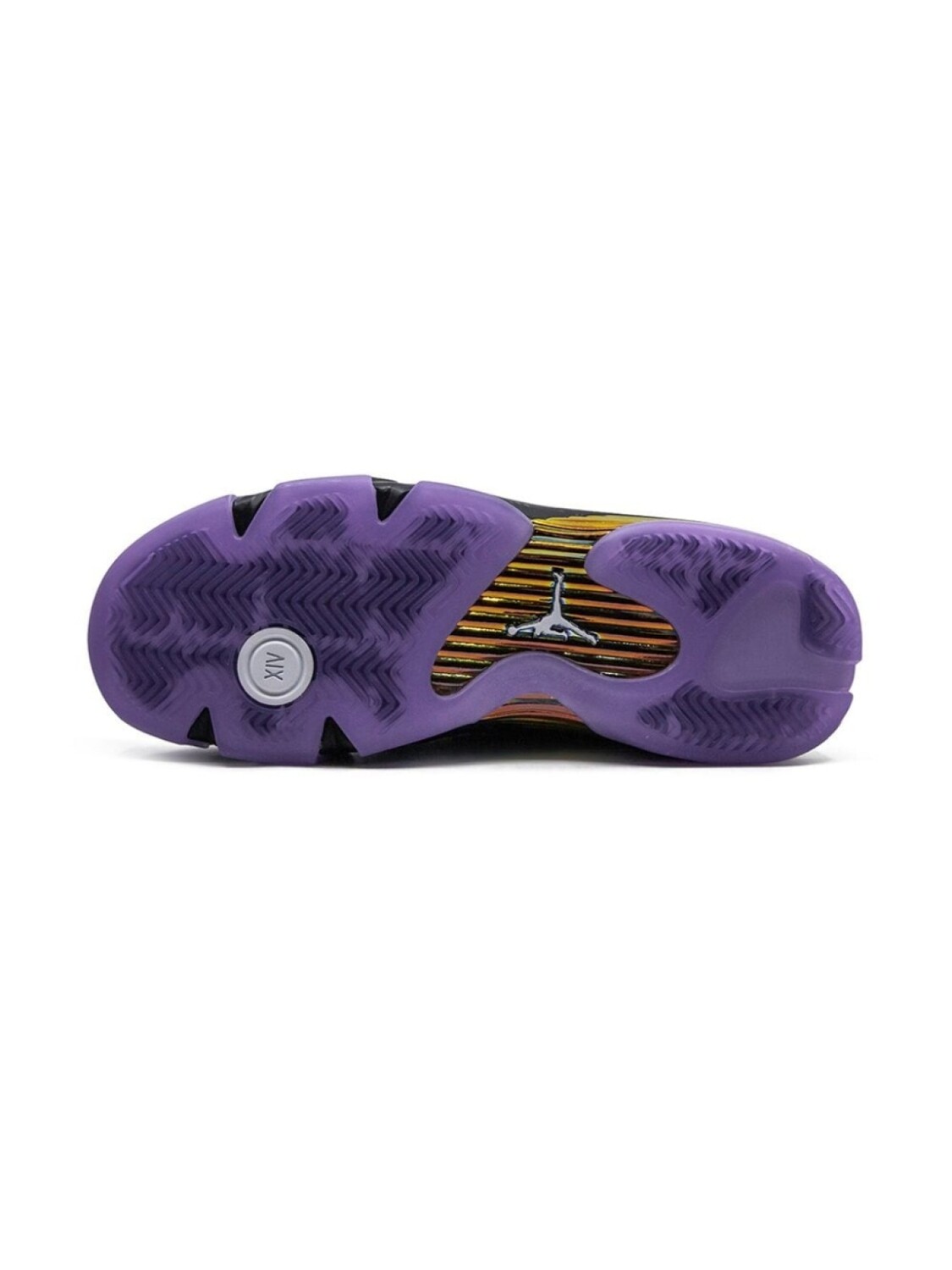 Jordan кроссовки Air Jordan 14 Retro DB (GS) из коллаборации с Doernbecher, черный — фото 4