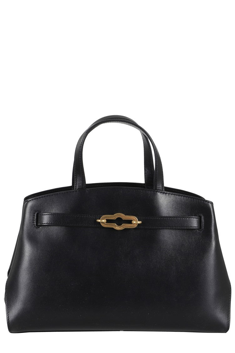 

Маленькая глянцевая сумка Pimlico Tote Mulberry, черный