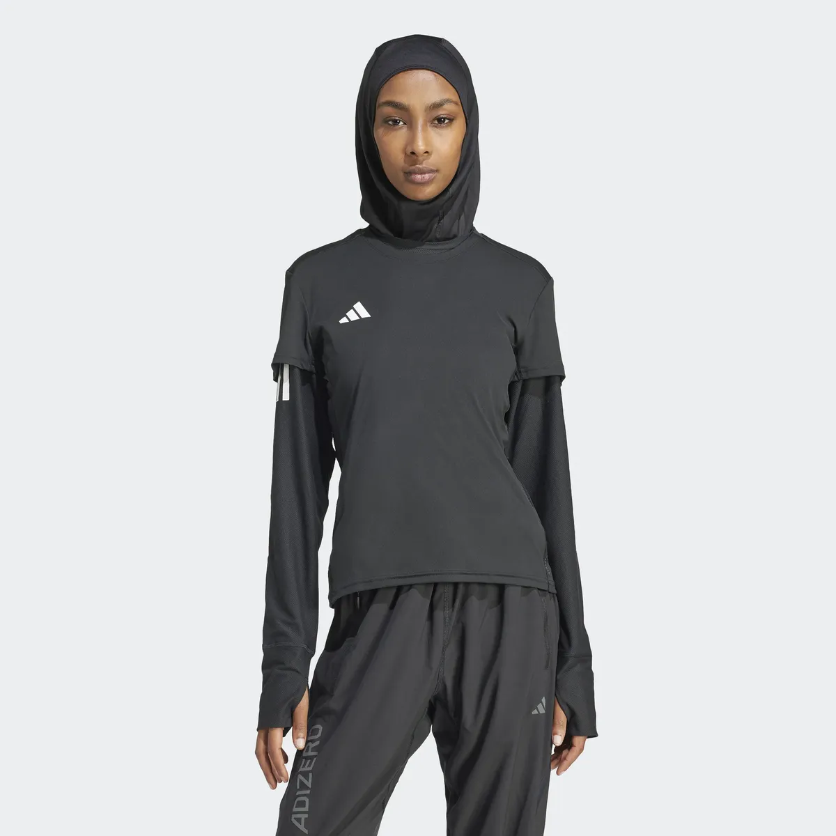 

Футболка для бега adidas Performance "ADIZERO E TEE", черный