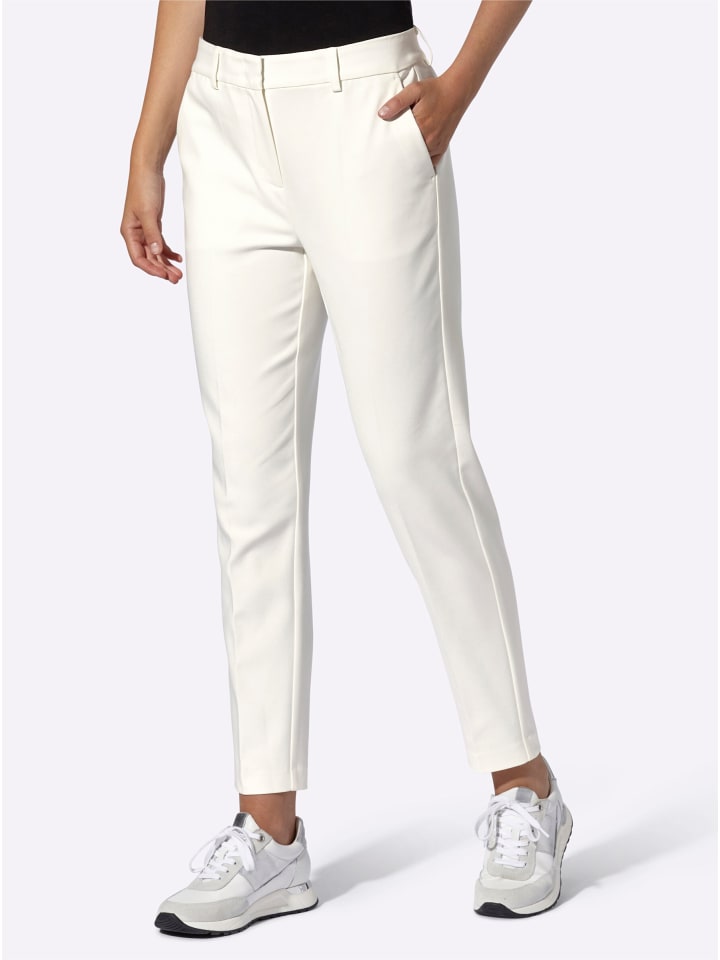 

Heine Мятые брюки цвета экрю