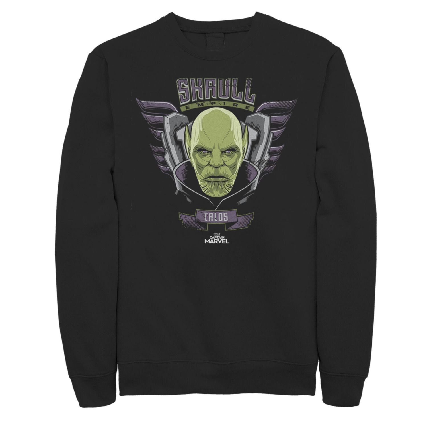 

Мужской флисовый пуловер с рисунком Captain Skrull Empire Talos Marvel