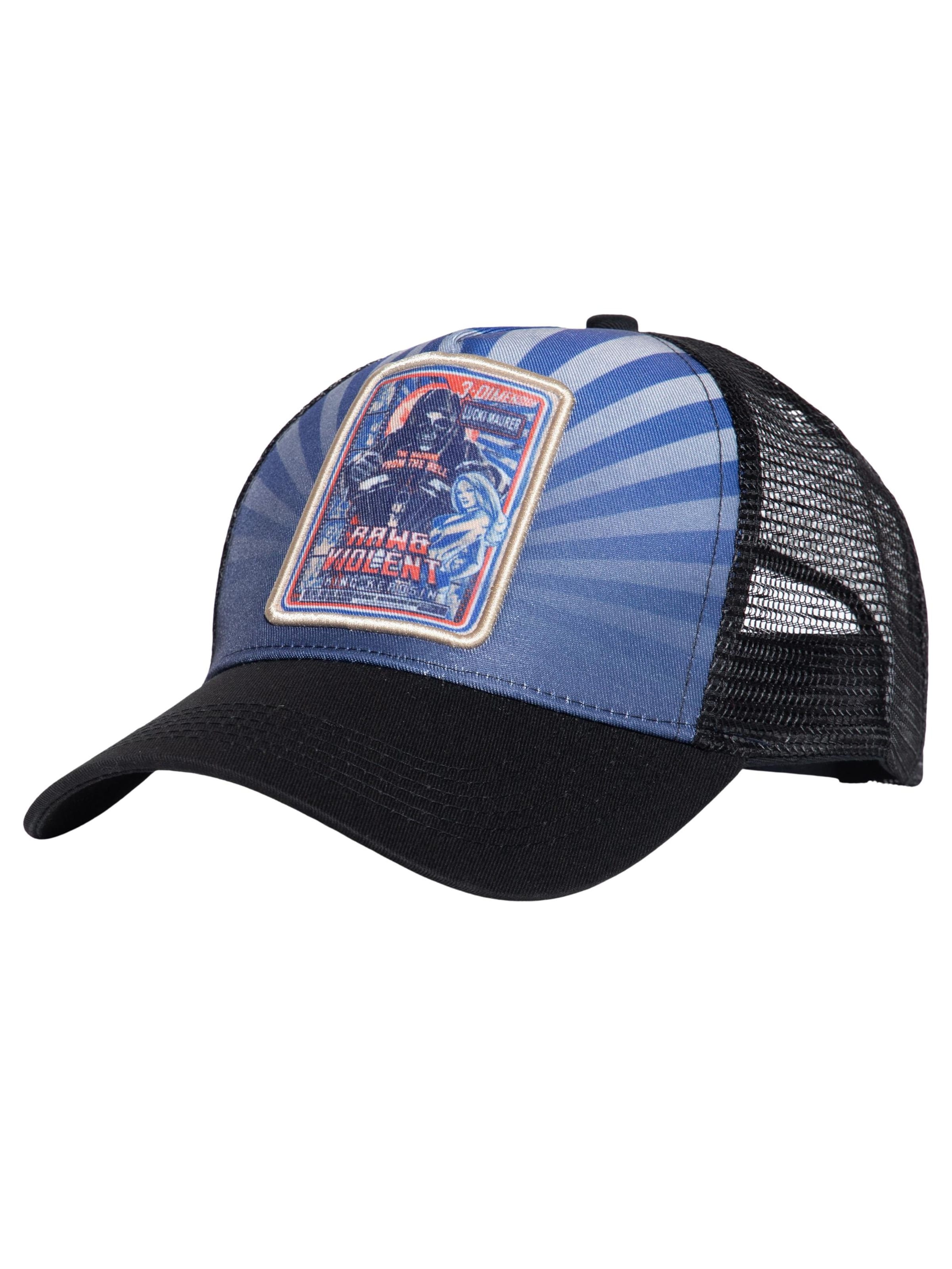 

King Kerosin Кепка 'Raw & Violent' в синем цвете