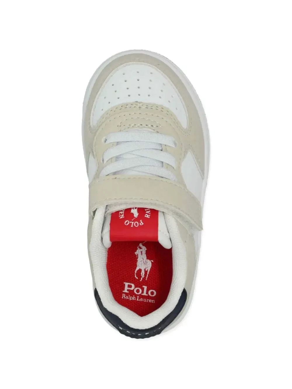Кроссовки Masters Court Polo Ralph Lauren Kids, бежевый — фото 3