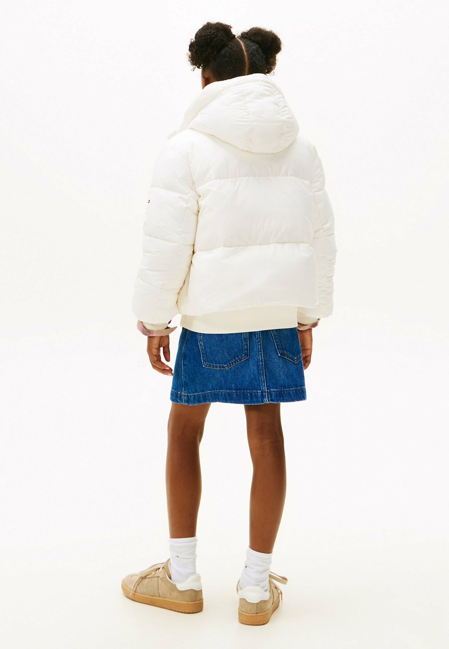 Зимняя куртка Tommy Hilfiger BRANDED PUFFER JACKET, Ivory Silk/Off-White — фото 3