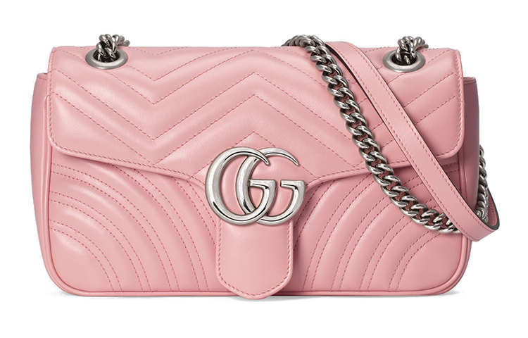 

GUCCI Сумка GG Marmont кожаная через плечо кроссбоди