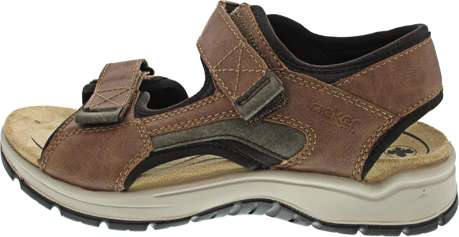 Мужские треккинговые сандалии Rieker 26952, Brown 24