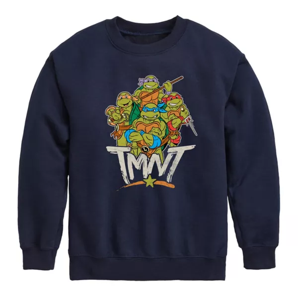 

Мальчики 8-20 флисовая толстовка Teenage Mutant Ninja Turtles Rebel Road Nickelodeon, синий