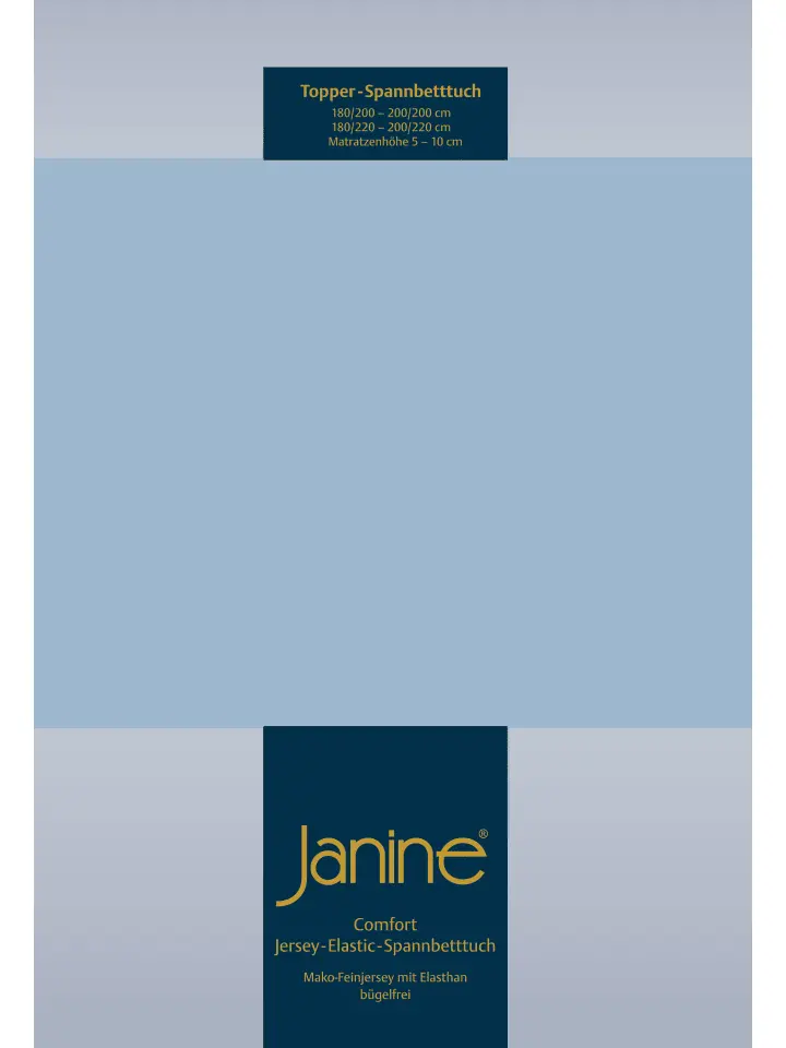 

Простыня Janine, цвет perlblau
