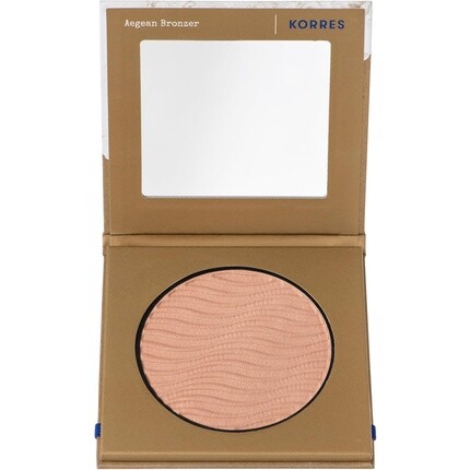 

KORRES Aegean Bronzer Light Shade Бронзирующая пудра для естественного загара, веганская, 7 г
