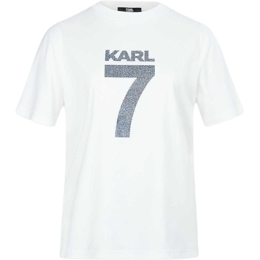 

Футболка KARL LAGERFELD Regular женская KARL LAGERFELD / Karl Lagerfeld Jeans, белый