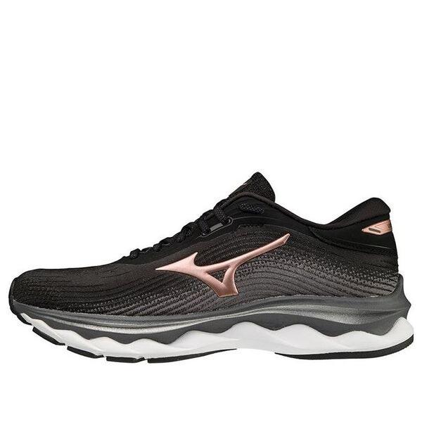 Кроссовки wave sky 5 'black' Mizuno, черный