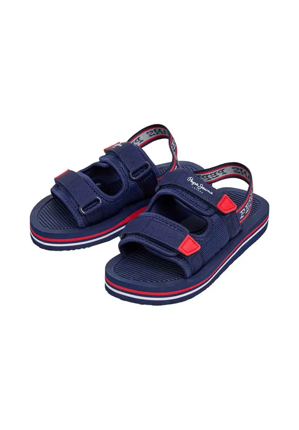 Шлепанцы эволюционировали в сандалии для ходьбы Pepe Jeans, Navy — фото 2