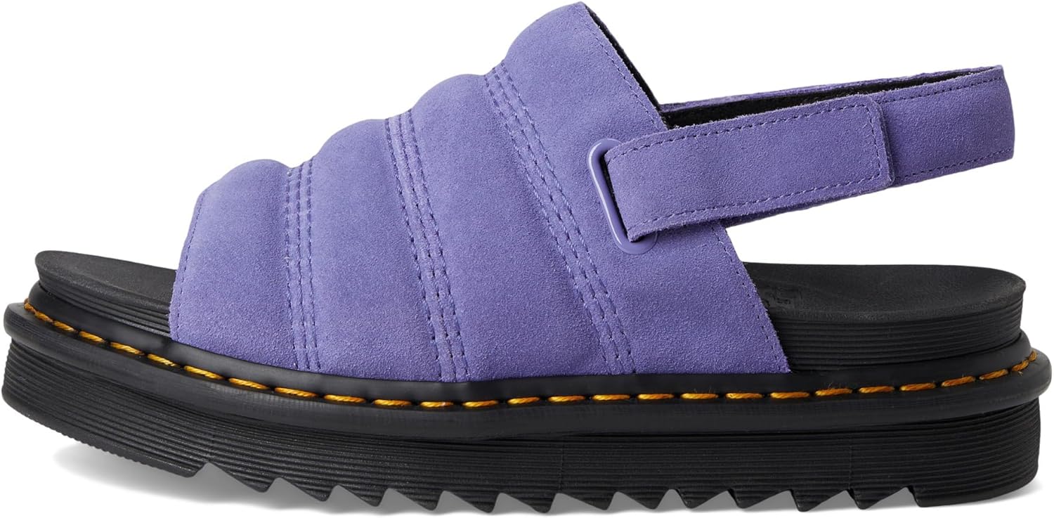 Сандалии Dr. Martens Kole унисекс-для взрослых, Twilight Purple Suede — фото 4