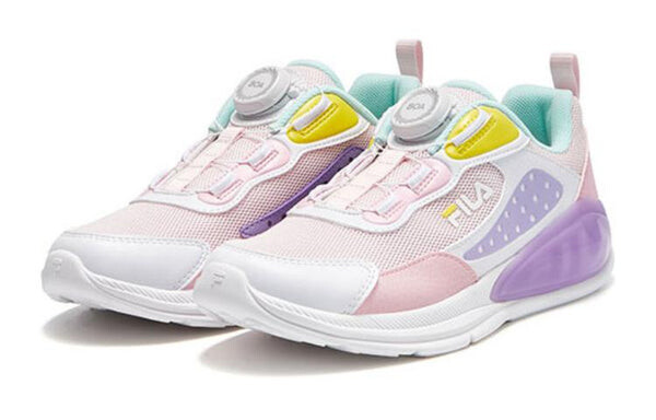 Кроссовки boa running shoes 'white lilac pink' Fila, белый — фото 3