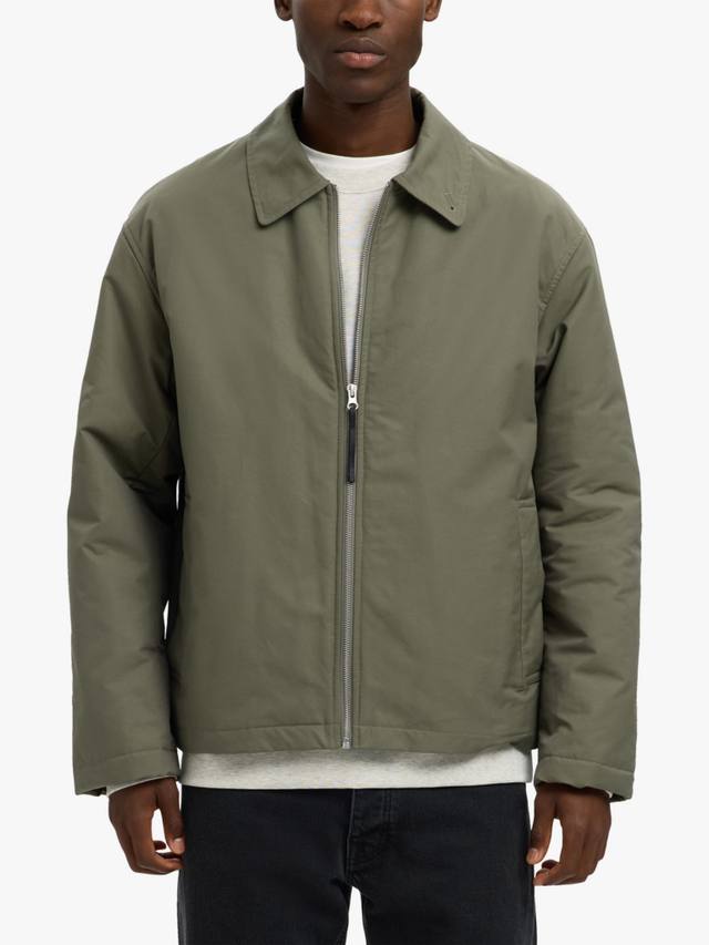 

Куртка Cedric с застежкой-молнией на всю длину Selected, Olive Night