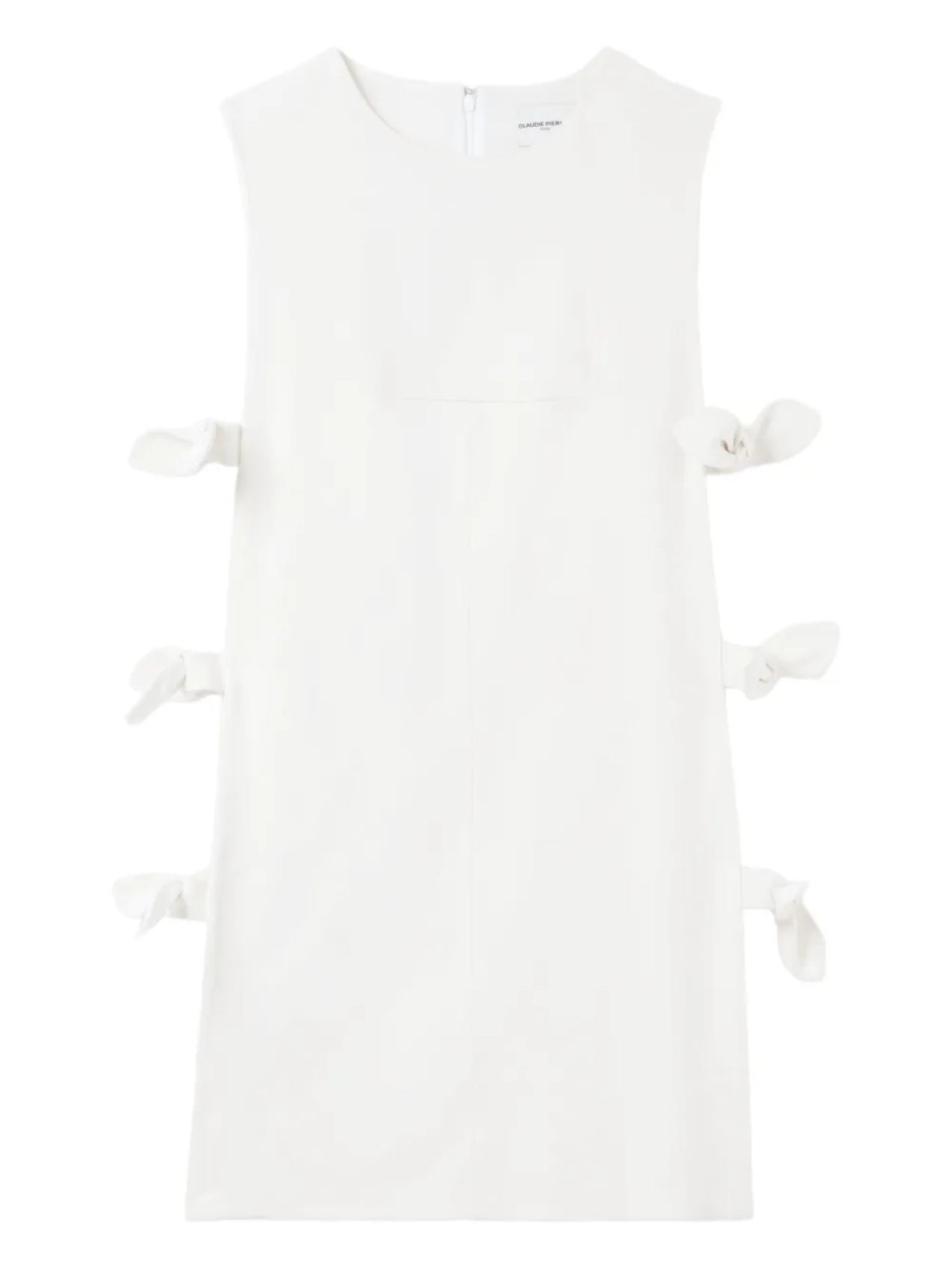 

Claudie Pierlot платье мини с бантом, белый