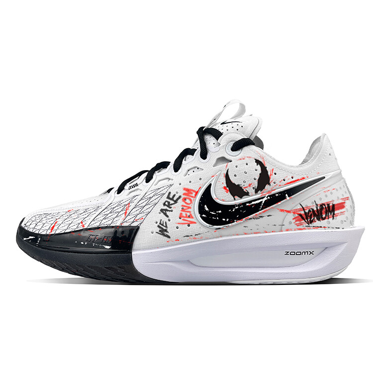 

Баскетбольные кроссовки Air Zoom G.T. Cut 3 Basketball Shoes Unisex Low-Top Black/Red Nike