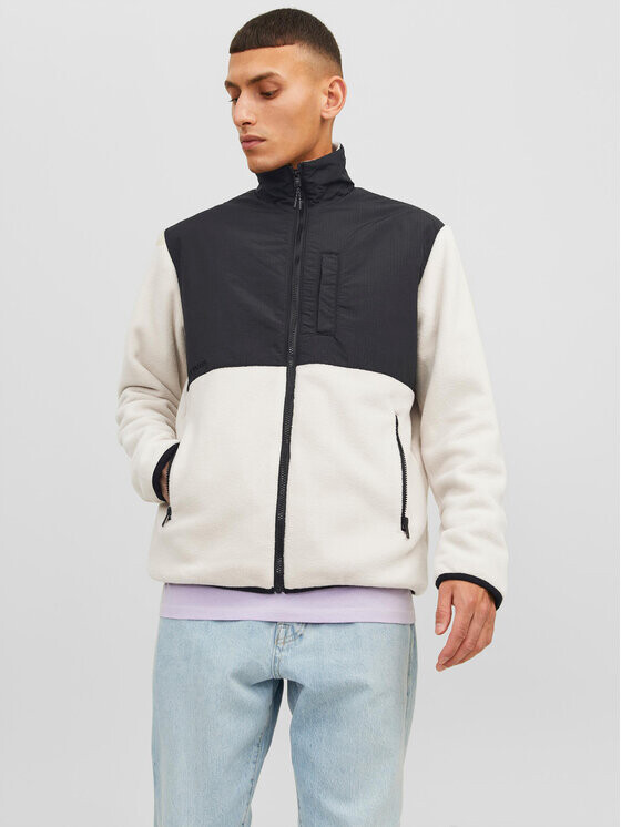 

Флисовая куртка стандартного кроя Jack&Jones, экрю