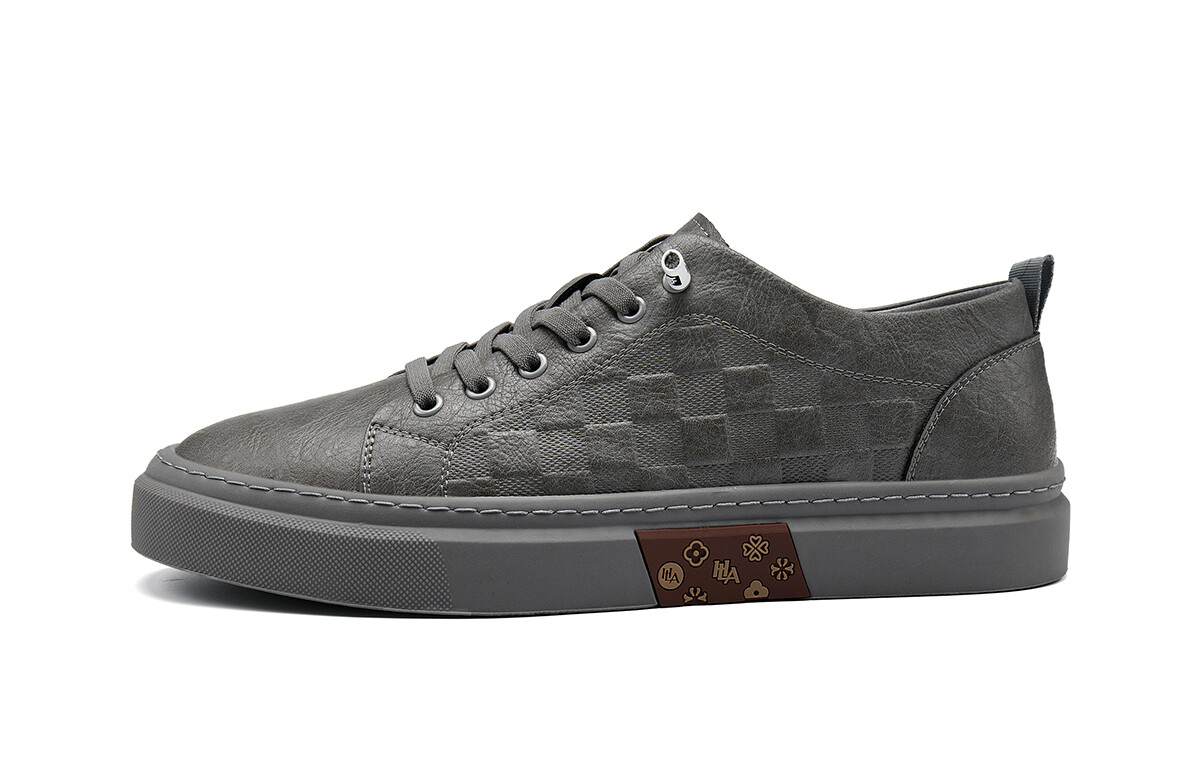 

Кеды HLA Skateboard Shoes Men Low-Top, серый