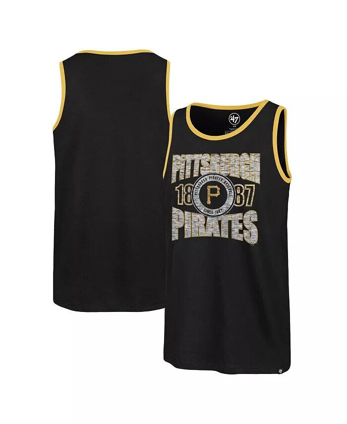 

Мужская черная майка-топ «Pittsburgh Pirates Upload Franklin» '47 Brand