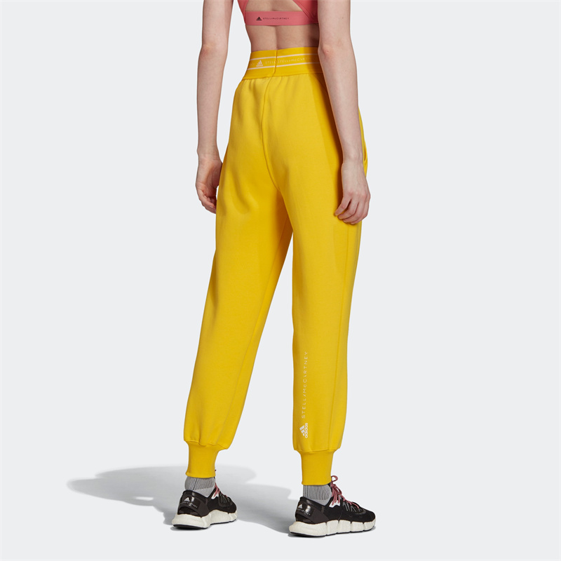 Stella McCartney SC SWPANT Вязаные спортивные штаны Женские Желтый Adidas — фото 4