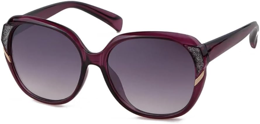 

Солнцезащитные очки с защитой UV400 | Леопардовый принт, большая оправа, градиентный цвет | для женщин и мужчин, для занятий спортом на открытом воздухе и вождения DSVIGF, C4 Purple Gray