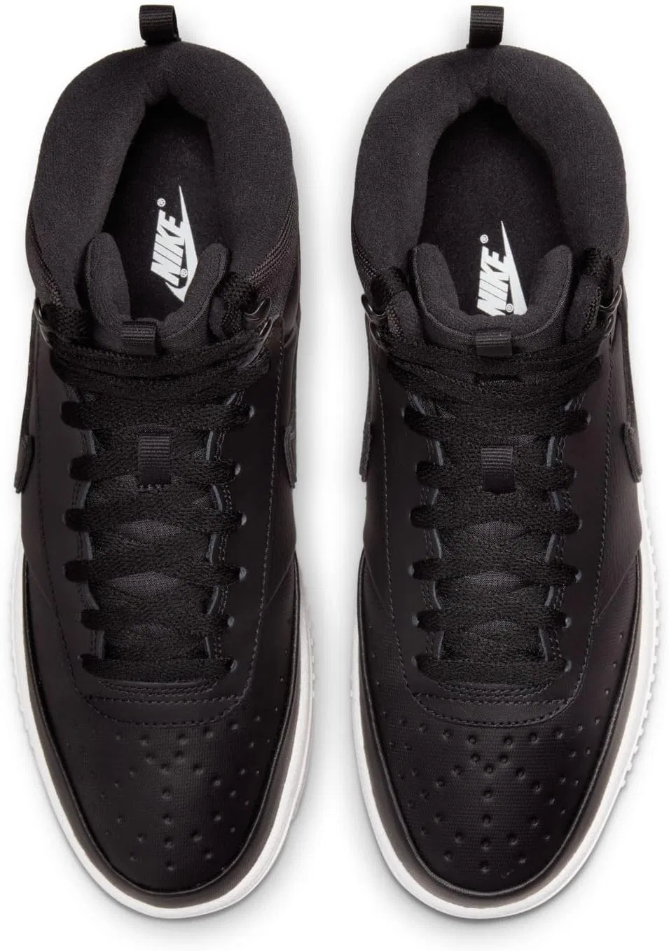 Мужские кроссовки Nike Court Vision Mid Winter Three Quarter High, Black — фото 4