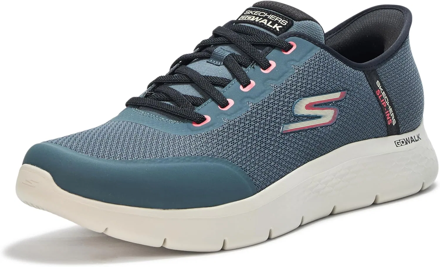 Мужские кроссовки Skechers Hands Free Slip-Ins Go Walk Flex-Netro, Slate