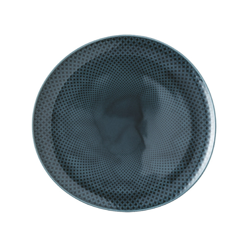 

Junto Ocean Blue - Тарелка обеденная фарфоровая, 27 см Rosenthal, синий