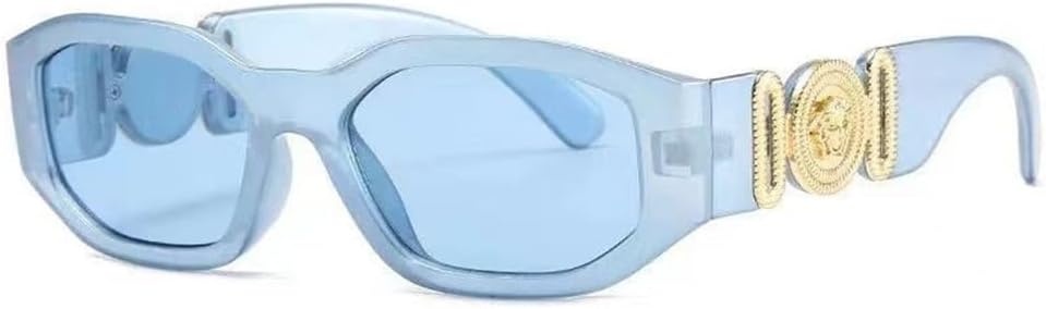 

Модные солнцезащитные очки в тонкой оправе для мужчин и женщин. Солнцезащитные очки с защитой от УФ-излучения для путешествий и вождения на открытом воздухе PRSTNN, C5