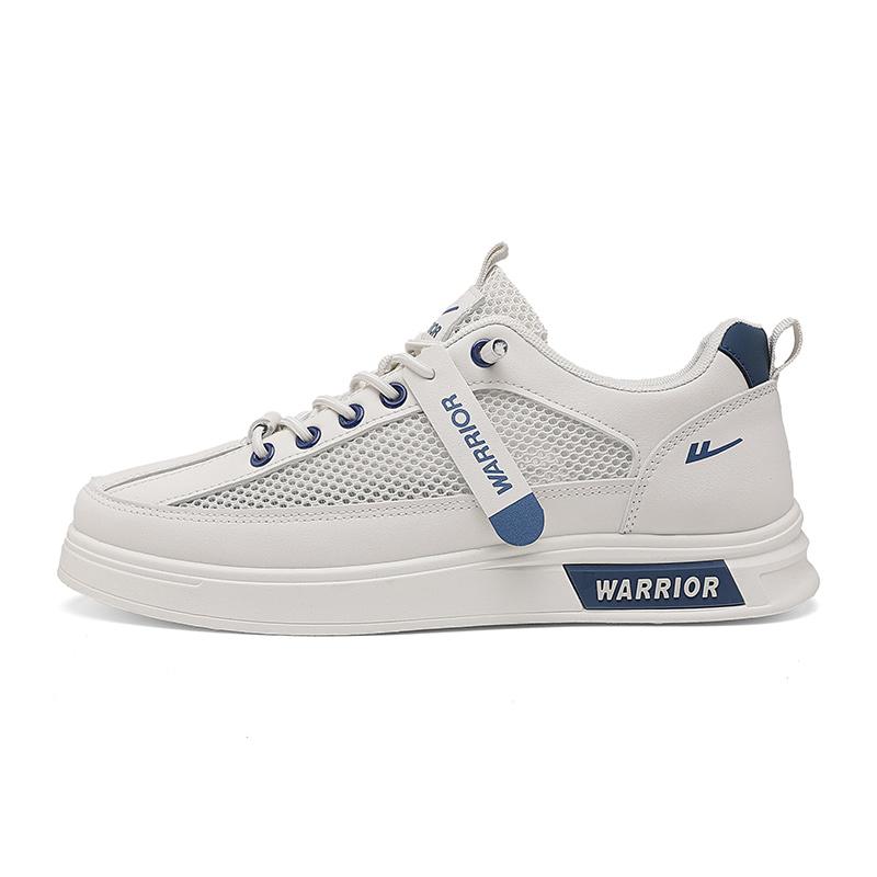 

WARRIOR Износостойкие и легкие низкие кроссовки для скейтбординга, мужские, бежево-синие