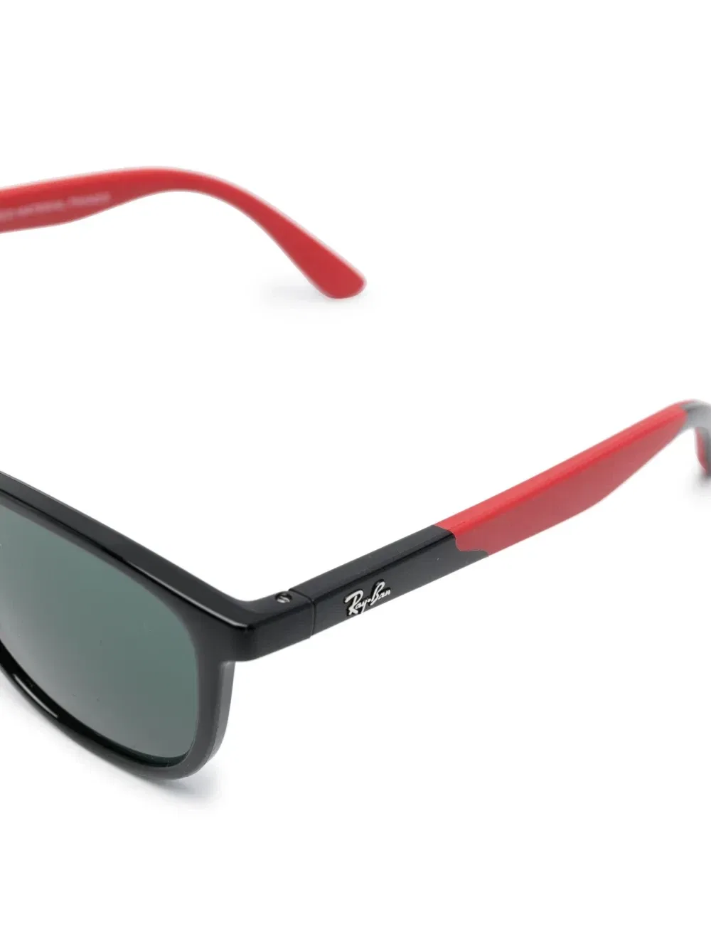 Солнцезащитные очки в круглой оправе Ray-Ban Junior, черный — фото 2