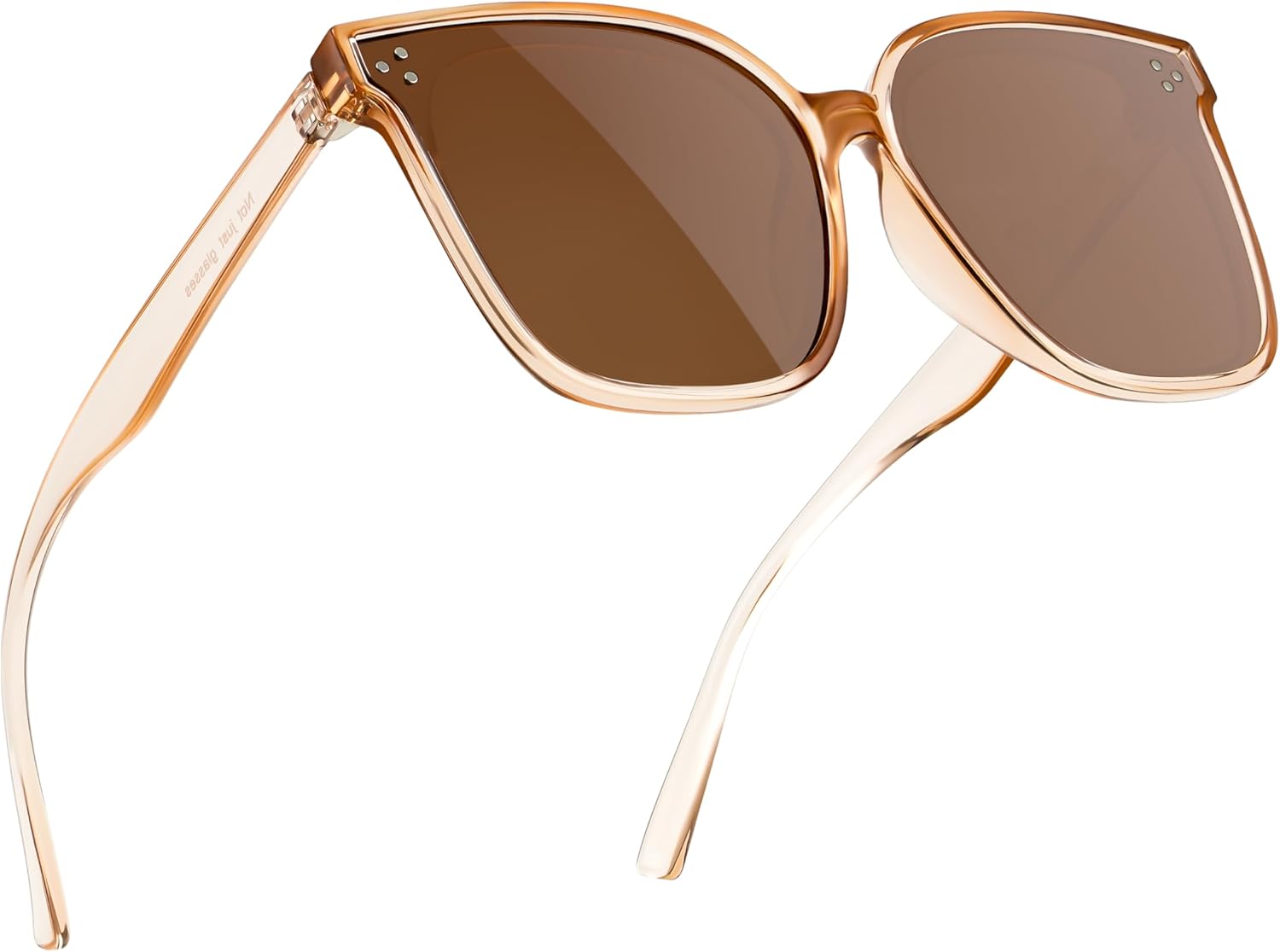 

Женские квадратные солнцезащитные очки с поляризацией, защитой от УФ-излучения UV400, металлической оправой – легкие, увеличенного размера, идеально подходят для вождения и активного отдыха на природе UwqMaz, Teal