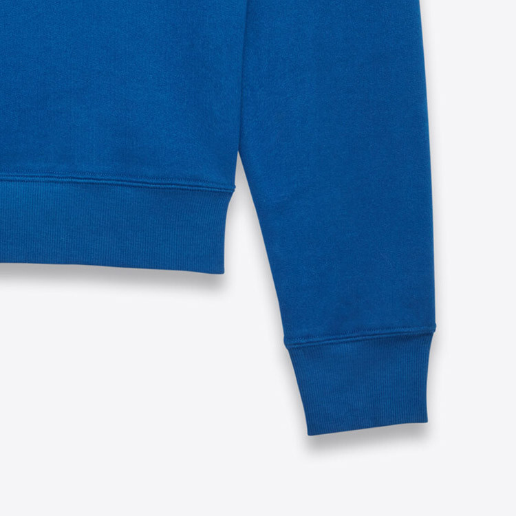 SAINT LAURENT Мужская толстовка, цвет Blue — фото 3