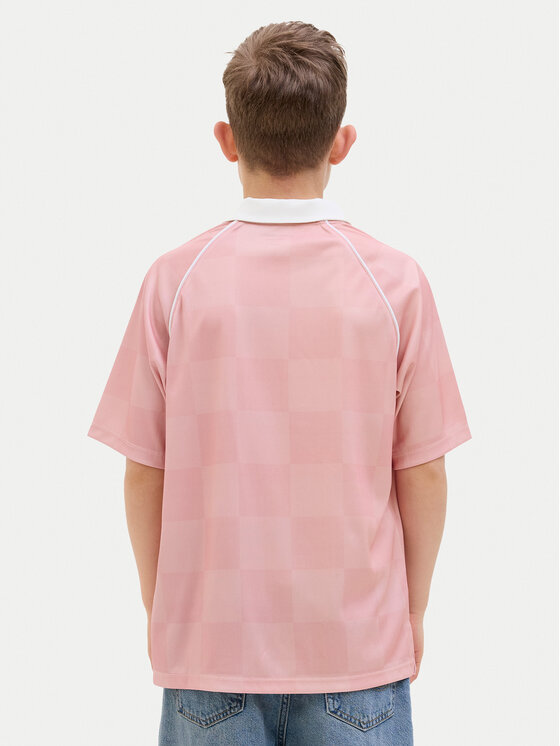Свободная рубашка поло 12278700 Jack&Jones Junior, розовый — фото 3