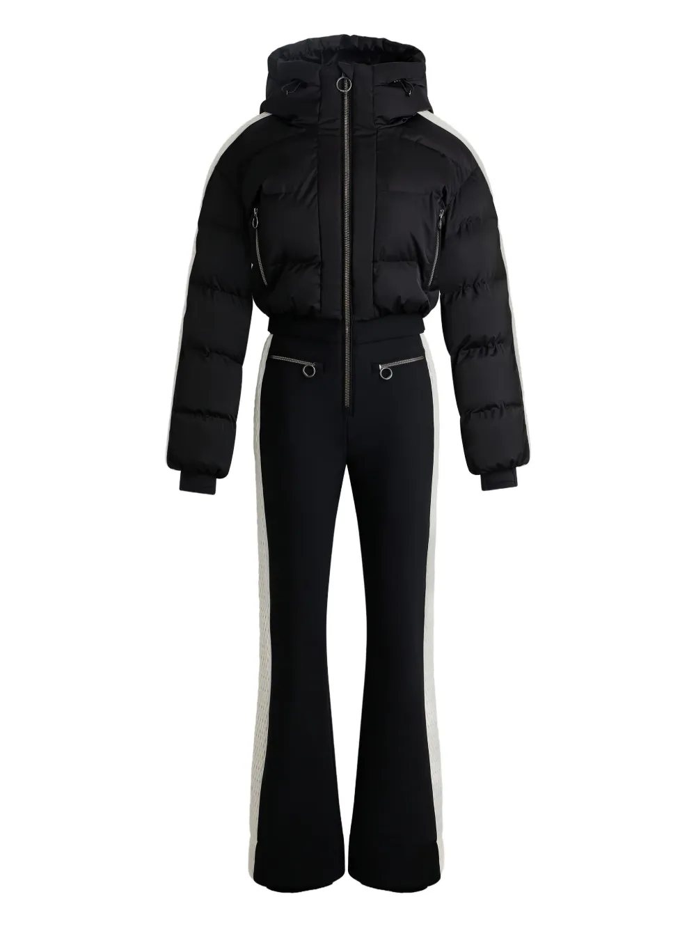 

Стеганый комбинированный лыжный комбинезон Fusalp, черный