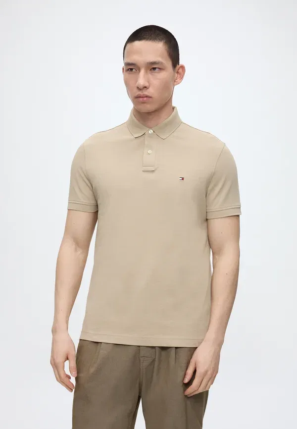 Футболка поло Tommy Hilfiger 1985 Regular Polo Core Essentials, цвет батик-хаки