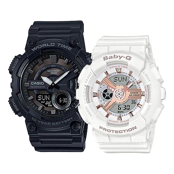 

Часы CASIO G-Shock Analog-Digital 'Black White', черный