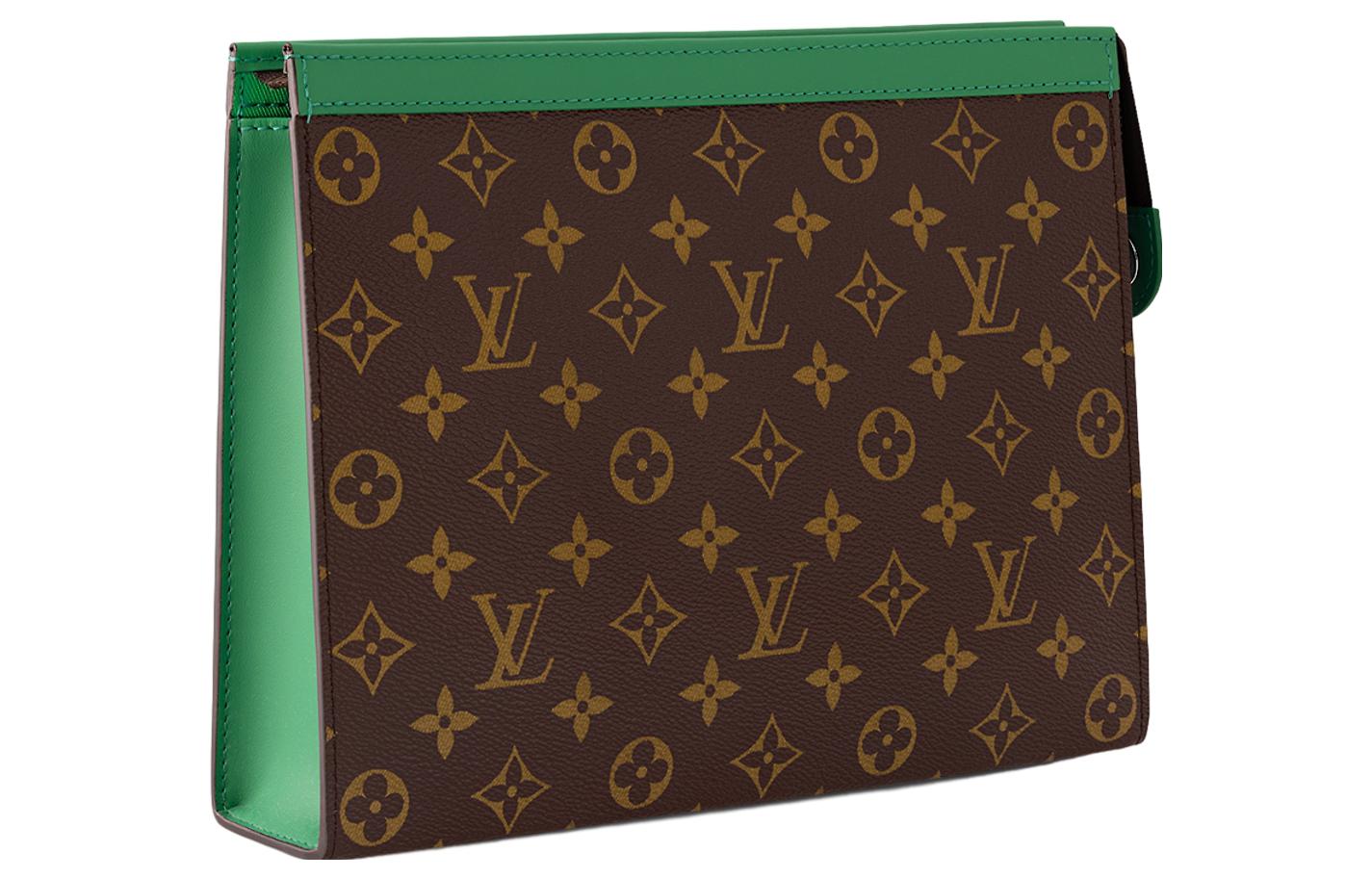 LOUIS VUITTON Сумка Pochette Voyage Mm Colormania Green — фото 2