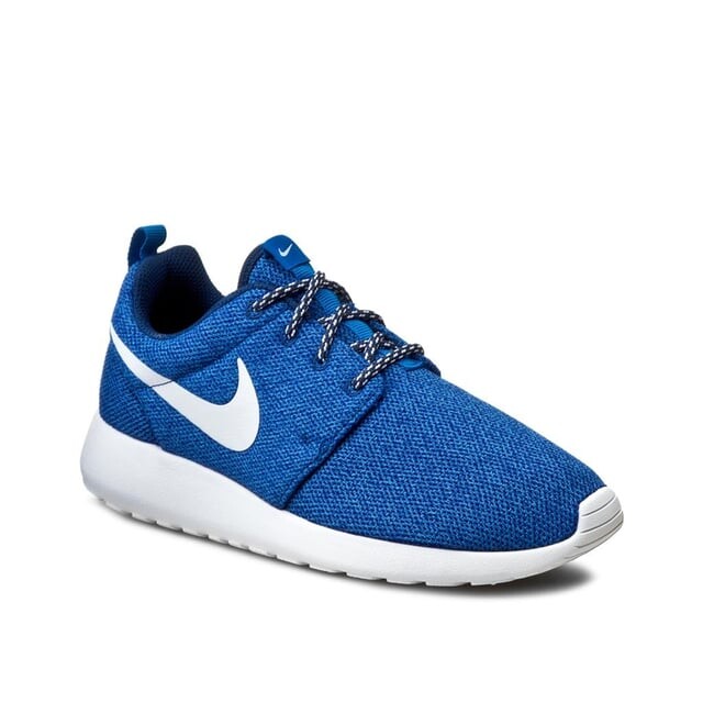 Синтетические женские кроссовки Roshe one pee up синего цвета 844994 400 Nike, синий — фото 2